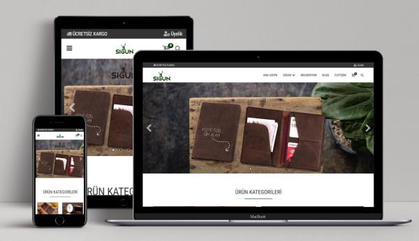Sigunleathercraft.com.tr - Devam Eden Proje